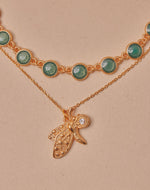 2-Piece Moth Necklace Set