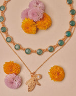 2-Piece Moth Necklace Set