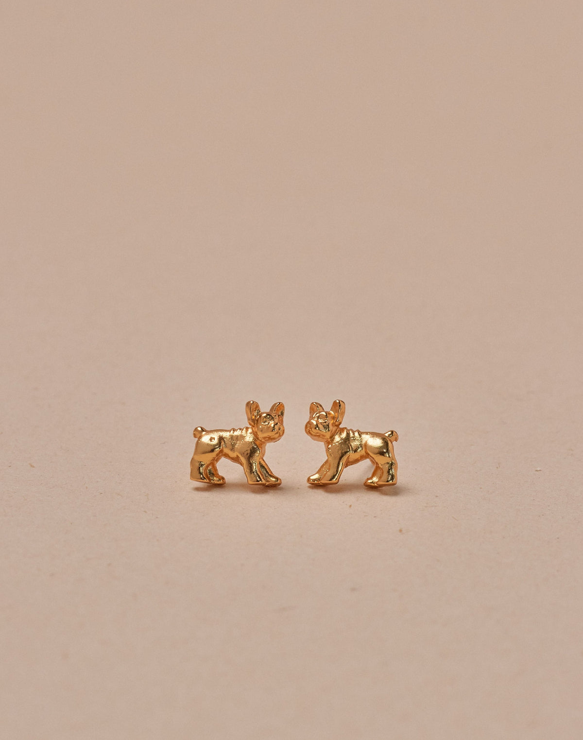 French Bulldog Stud Earrings