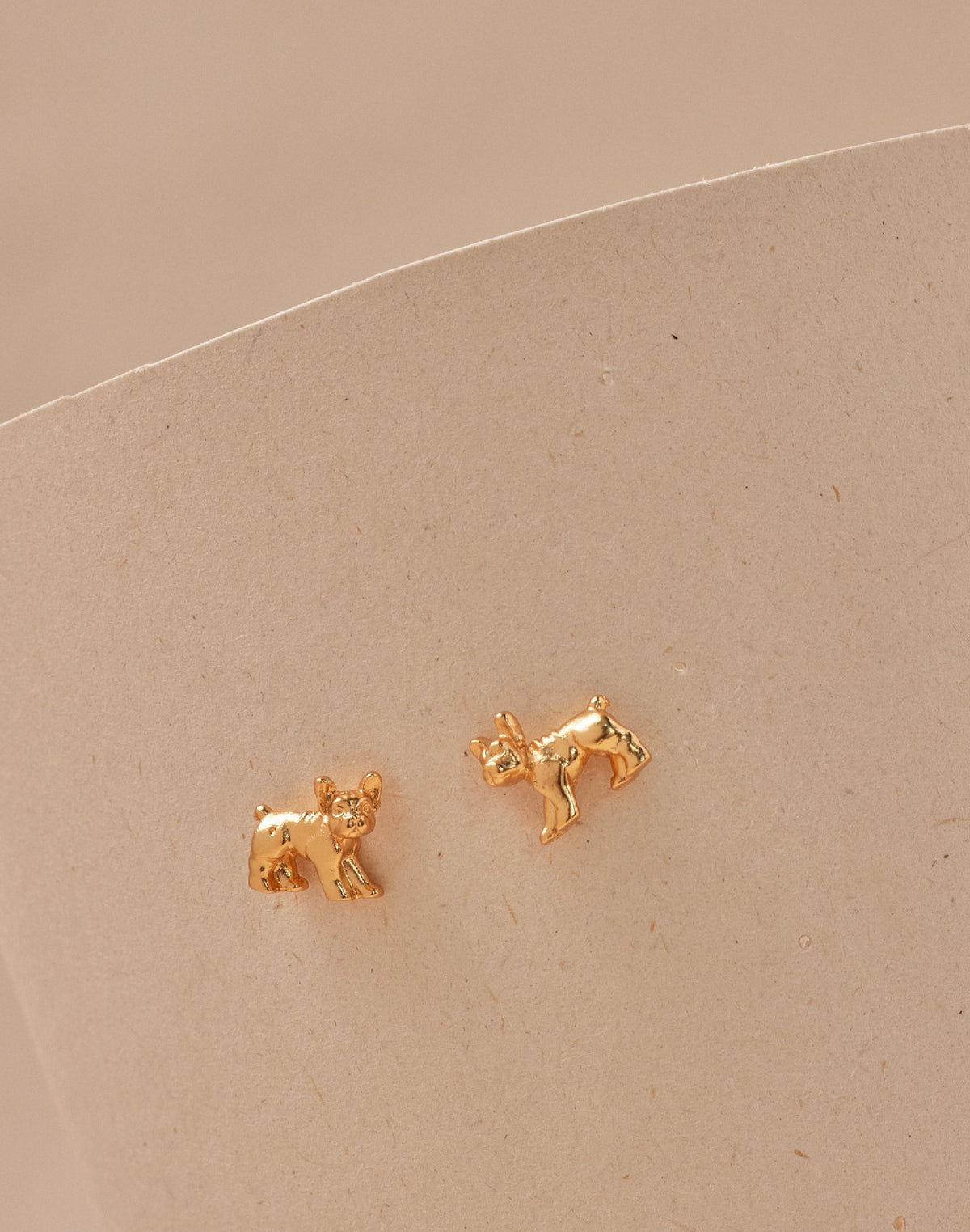 French Bulldog Stud Earrings
