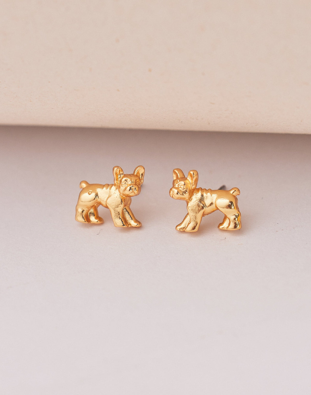French Bulldog Stud Earrings
