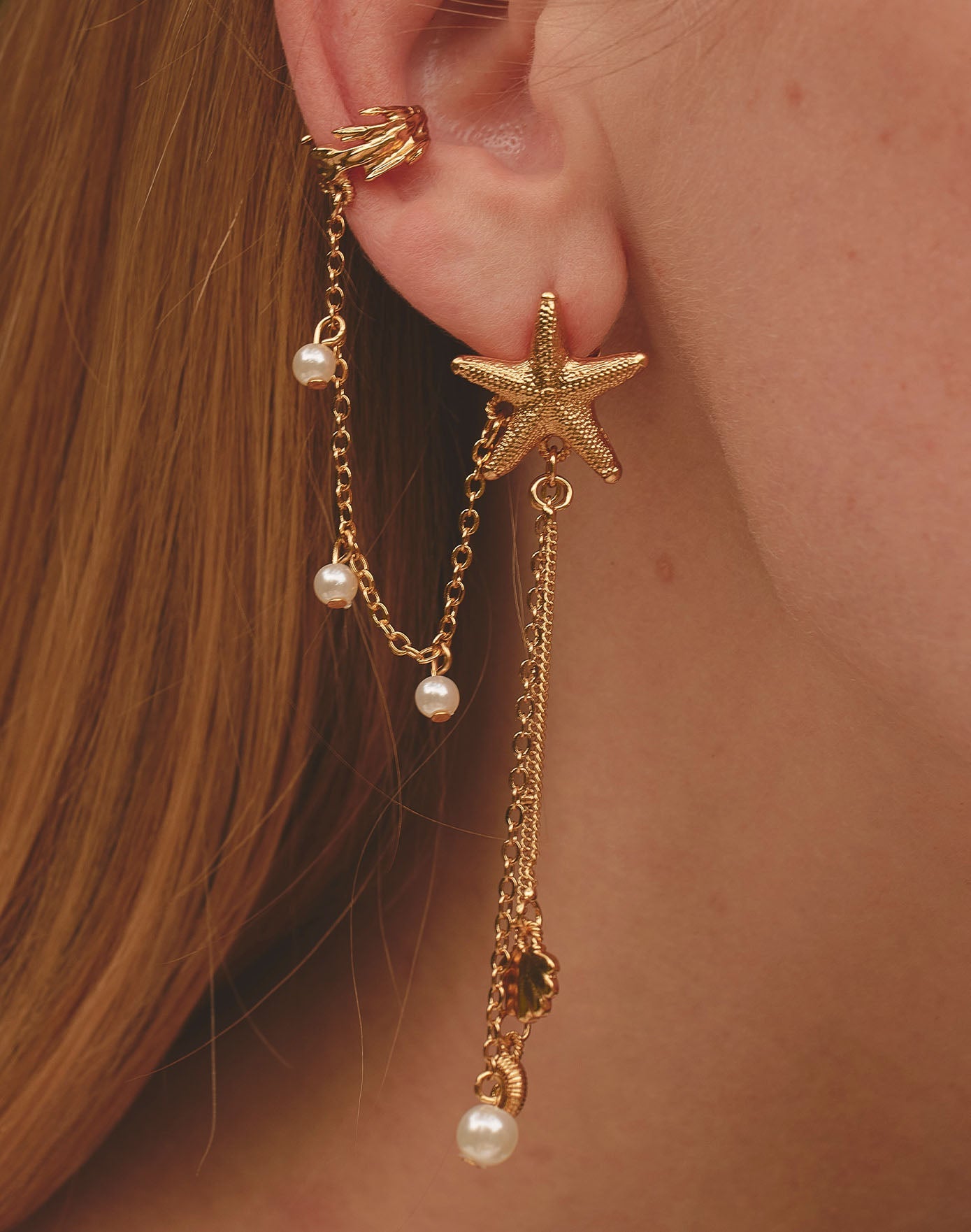 Starfish Earrings
