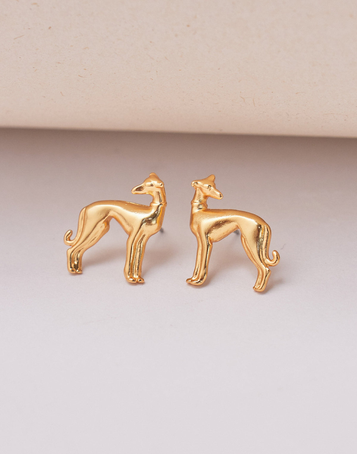 Greyhound Stud Earrings