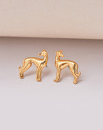 Greyhound Stud Earrings