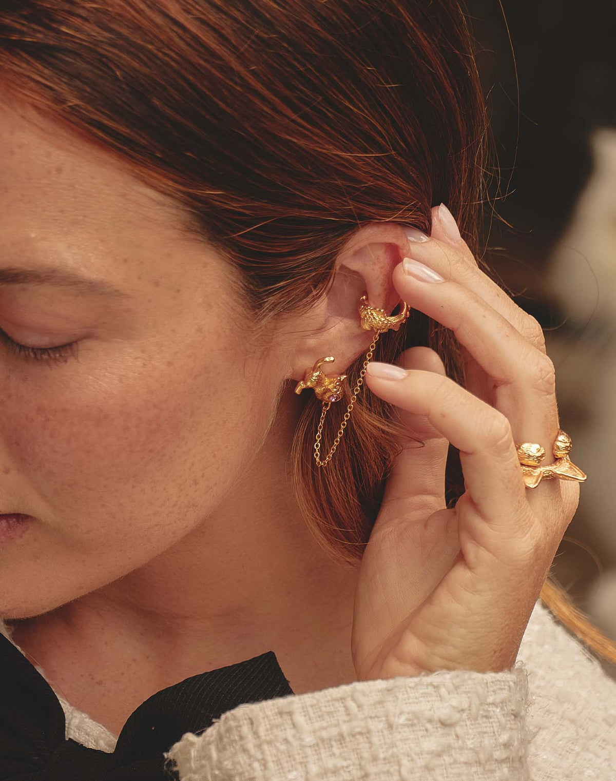 Playful Cat Earrings