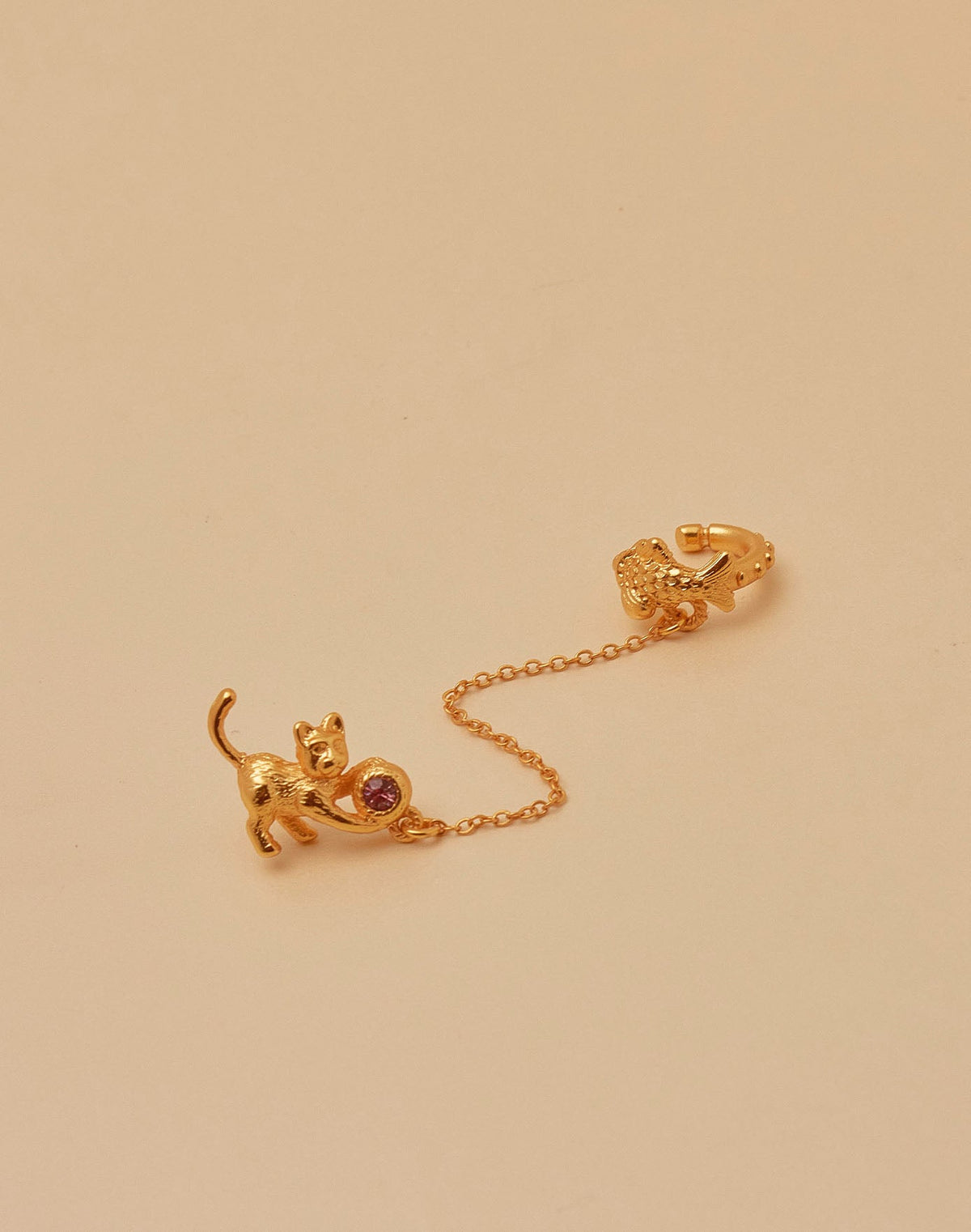 Playful Cat Earrings