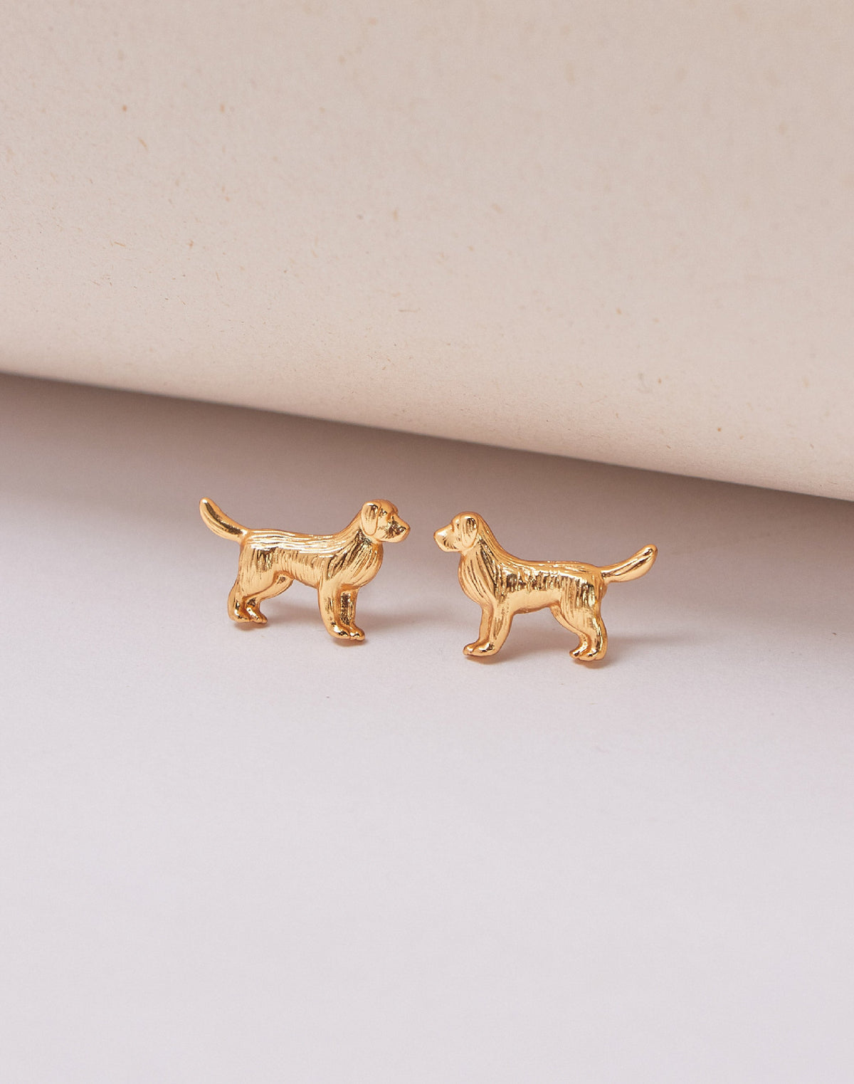 Golden Retreiver Stud Earrings