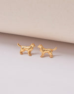 Golden Retreiver Stud Earrings