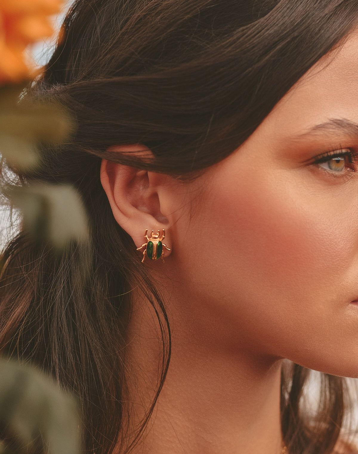 Aretes Mini Escarabajo