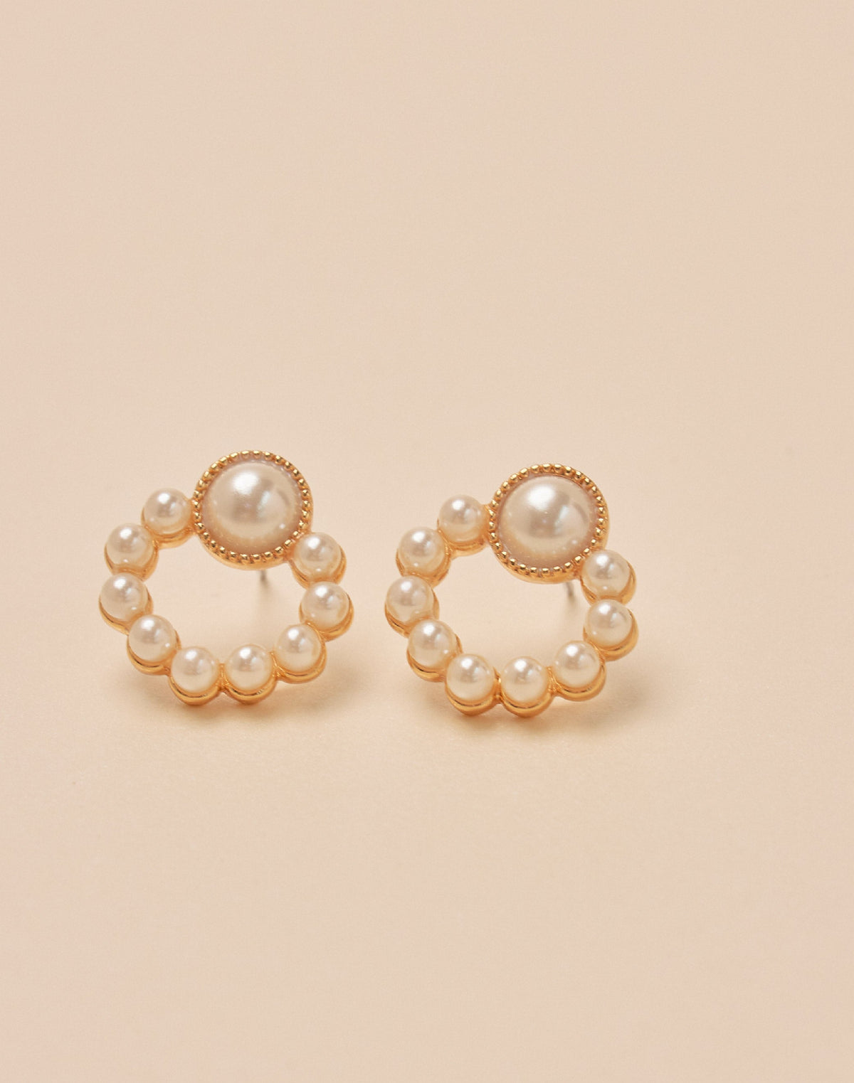 Aretes Mini Perlas