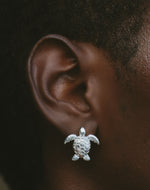 Hawksbill Turtle Stud Earrings