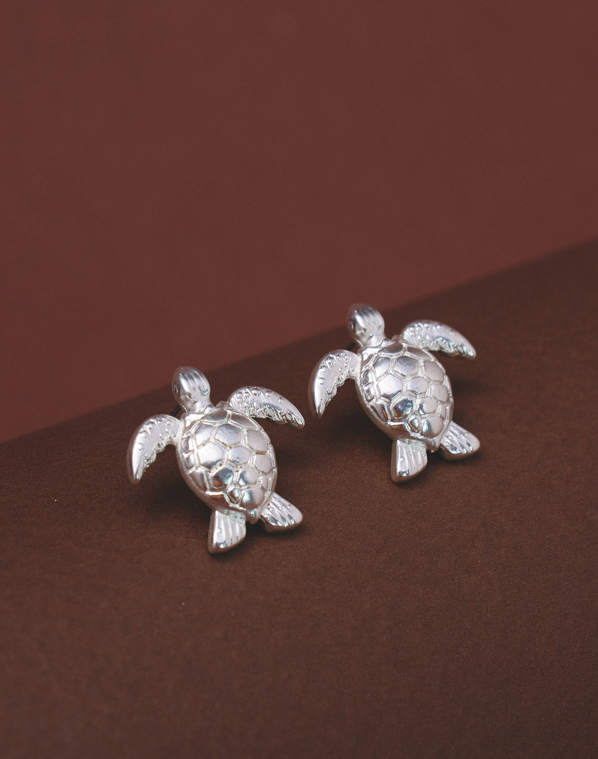 Hawksbill Turtle Stud Earrings