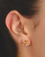 Yorkie Stud Earrings