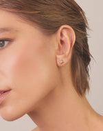 925 Silver Clear Sparkle Earrings