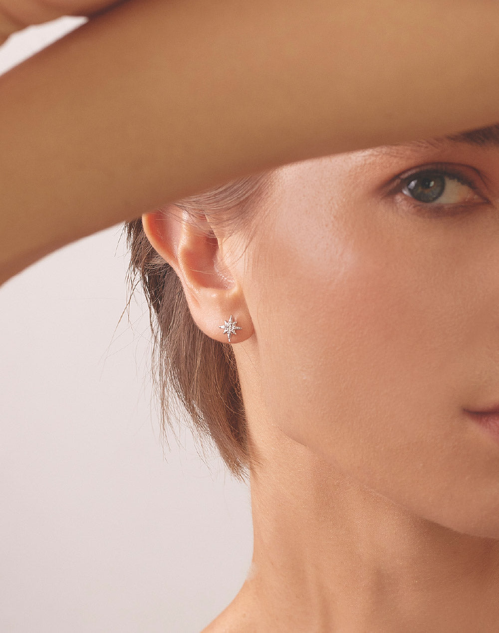 925 Silver Clear Sparkle Earrings