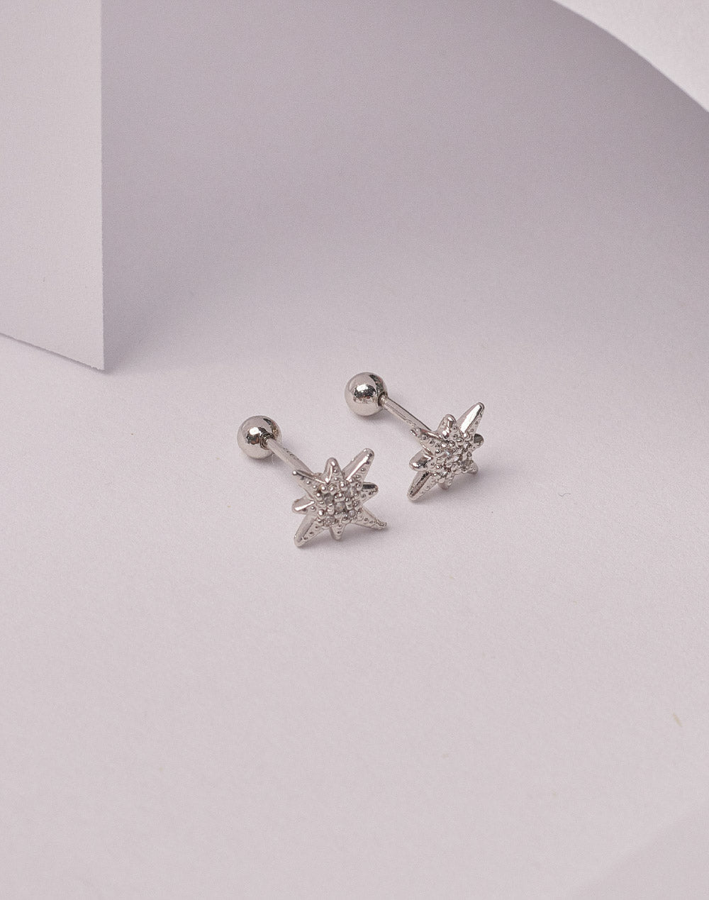 925 Silver Clear Sparkle Earrings