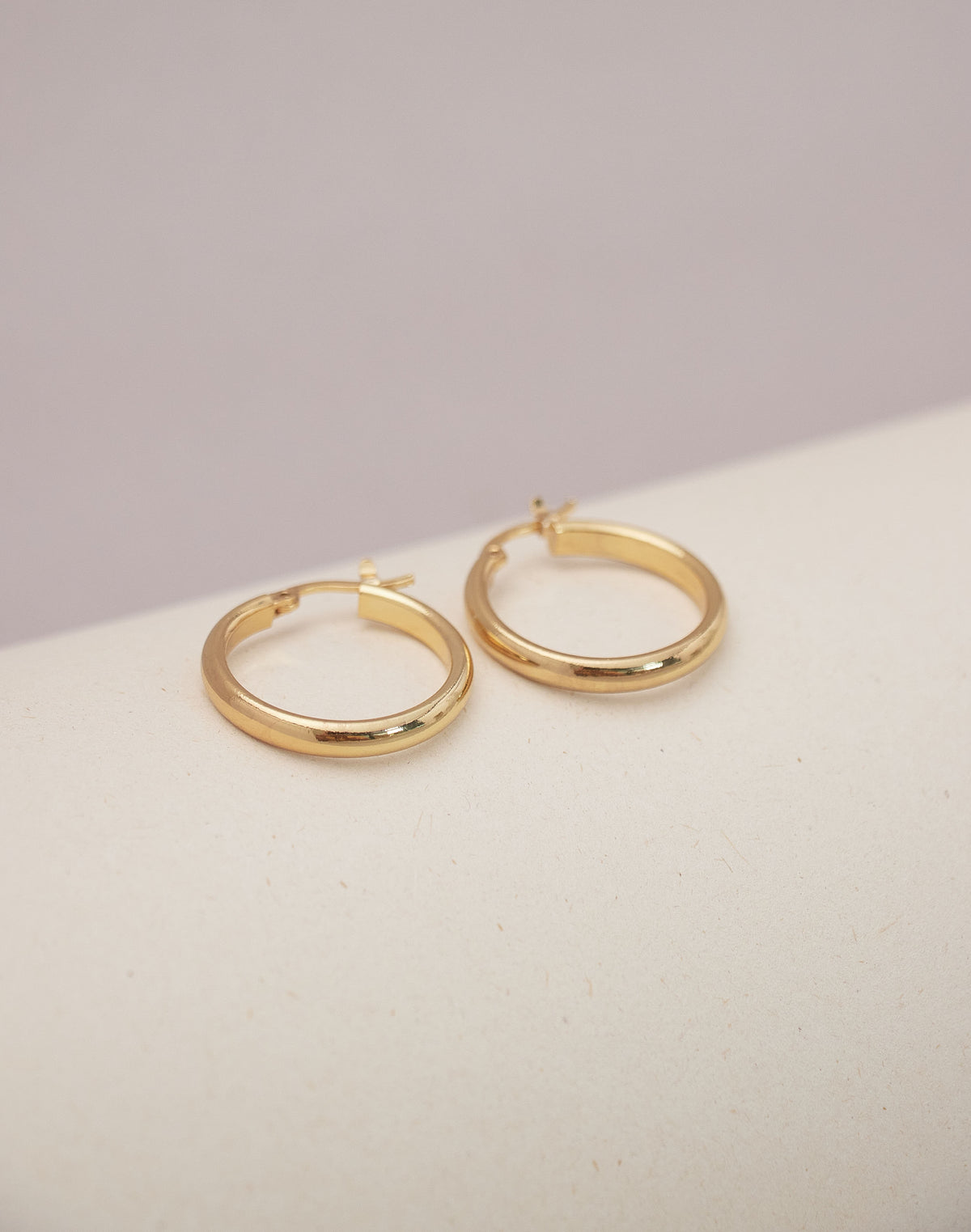 Flat Hoop Earrings