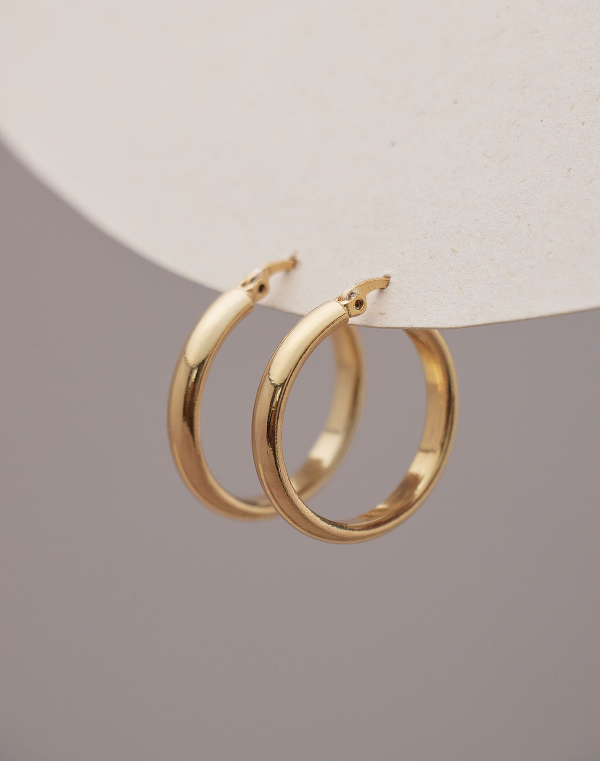 Flat Hoop Earrings