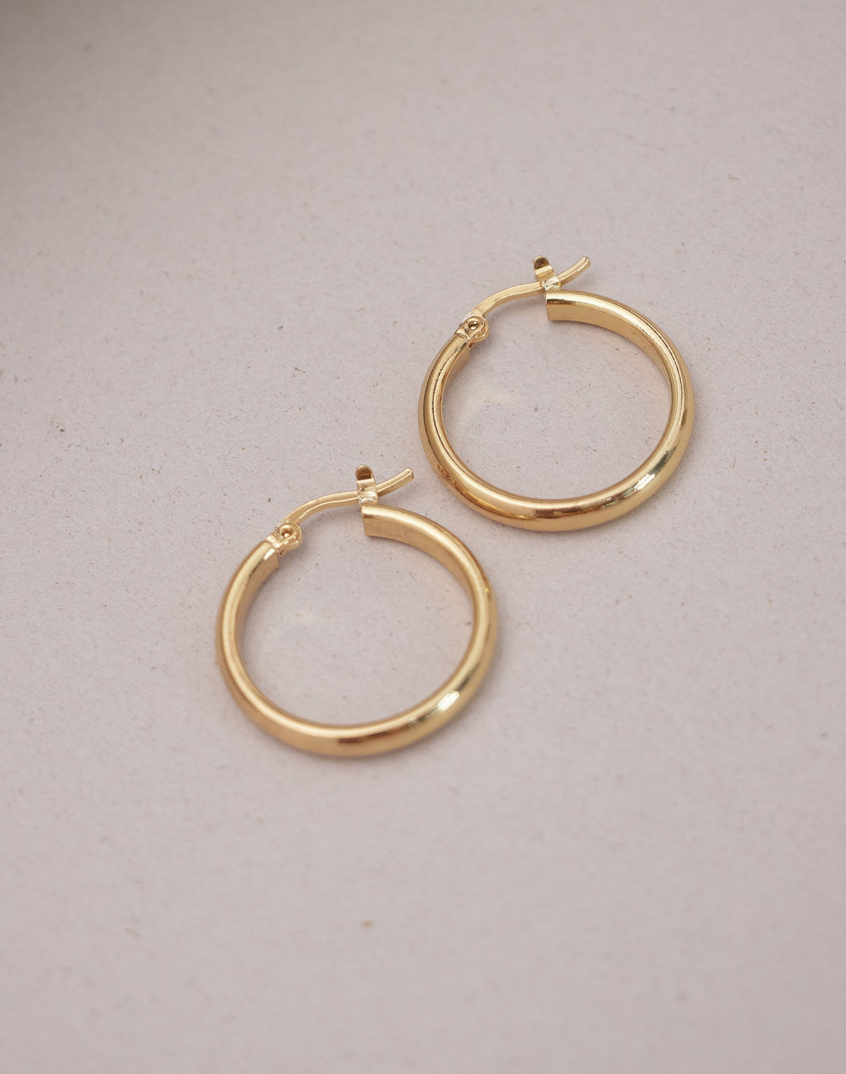Flat Hoop Earrings