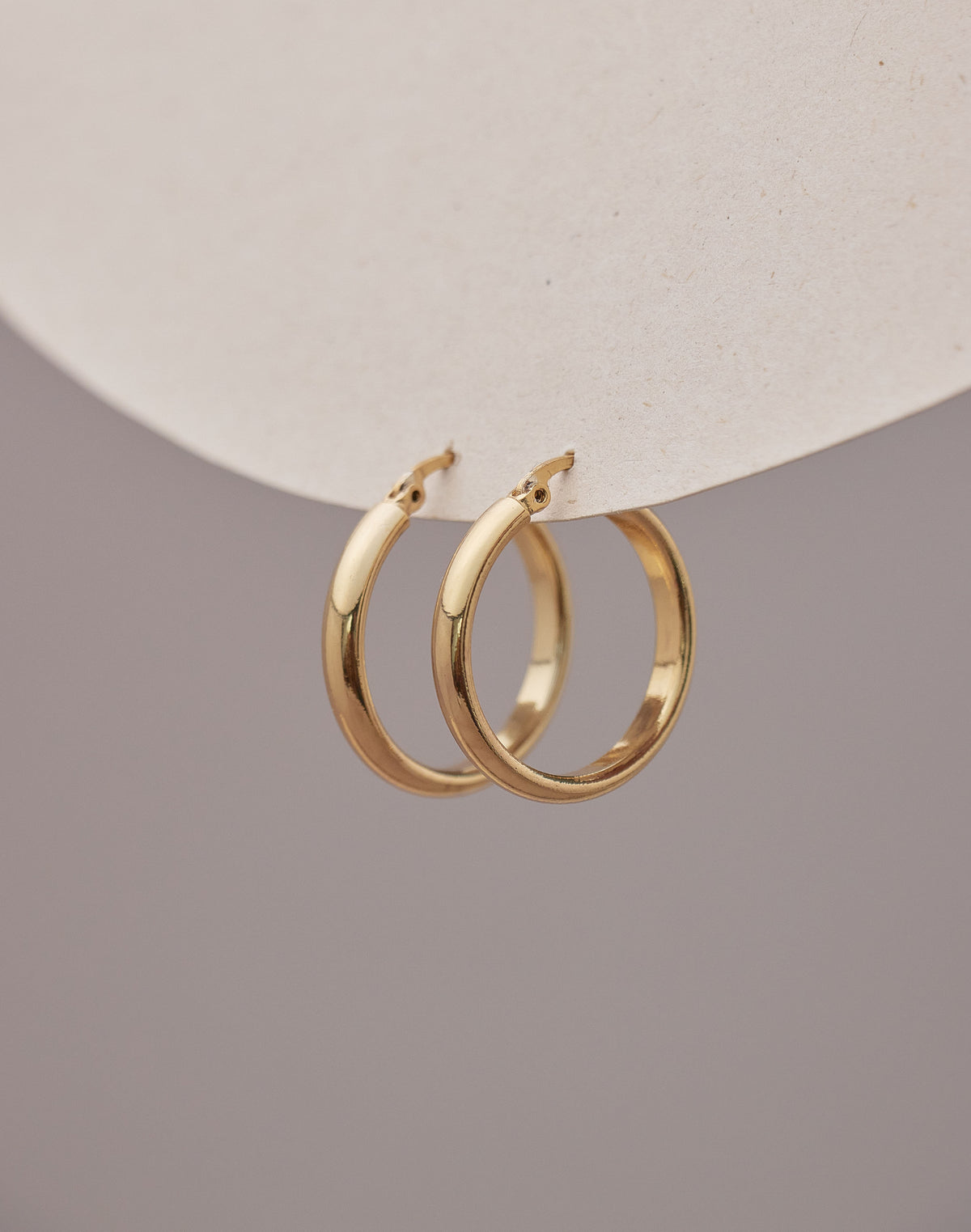 Flat Hoop Earrings