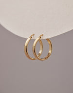 Flat Hoop Earrings