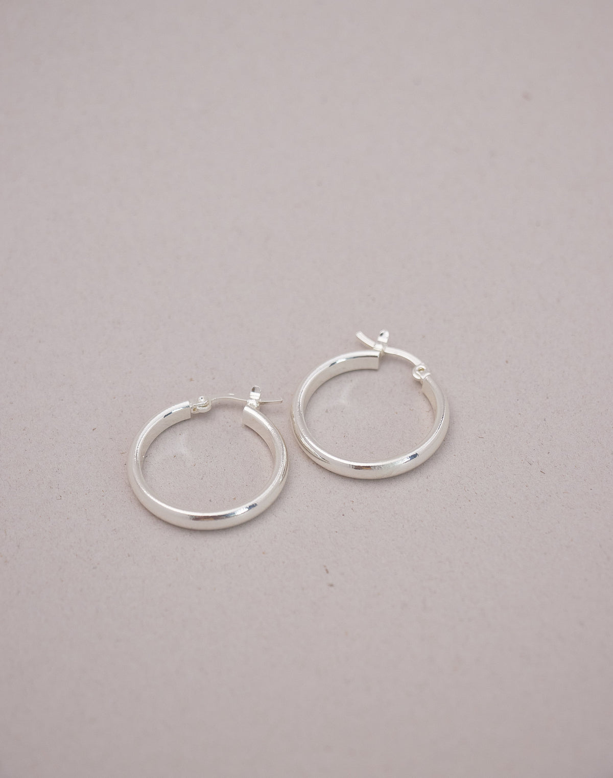 Flat Hoop Earrings