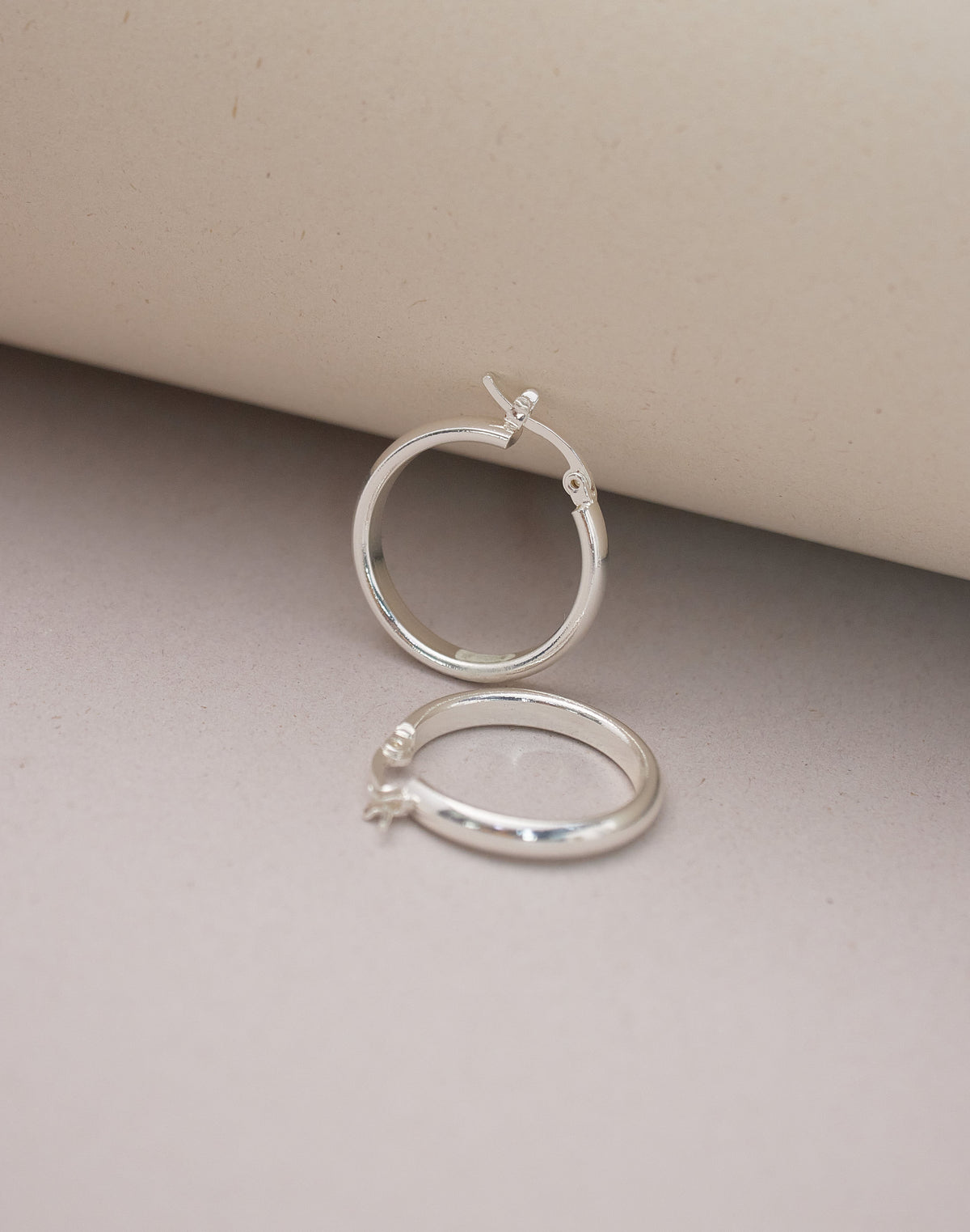 Flat Hoop Earrings