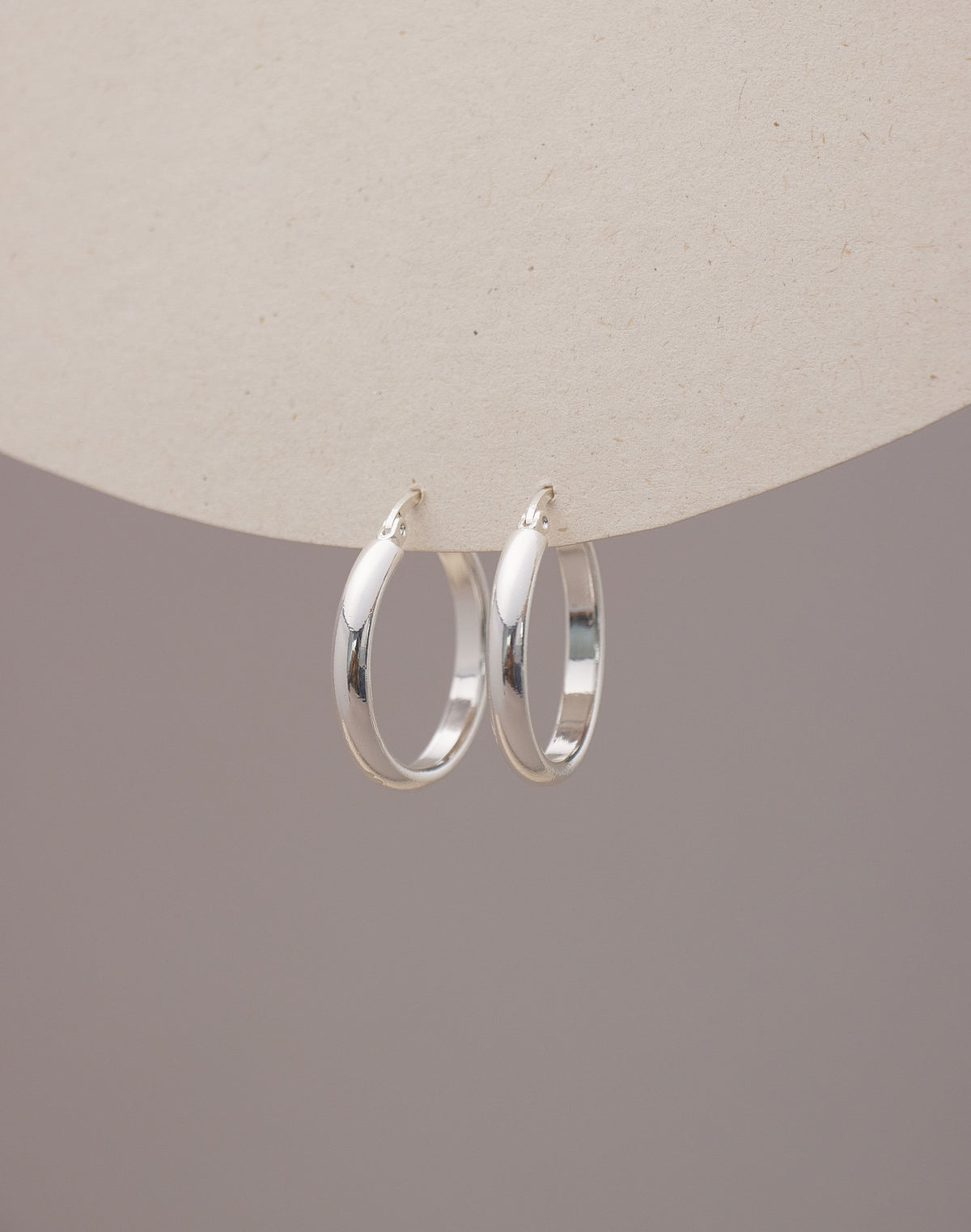 Flat Hoop Earrings
