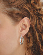 Midi Bold Hoop Earrings