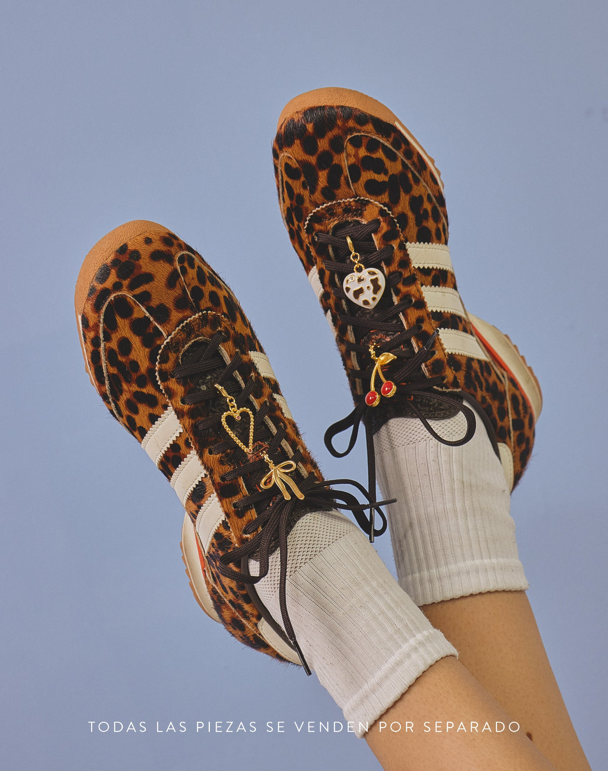 Mini Charm Corazón Vaca