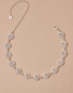 Choker + Aretes Crisantemo