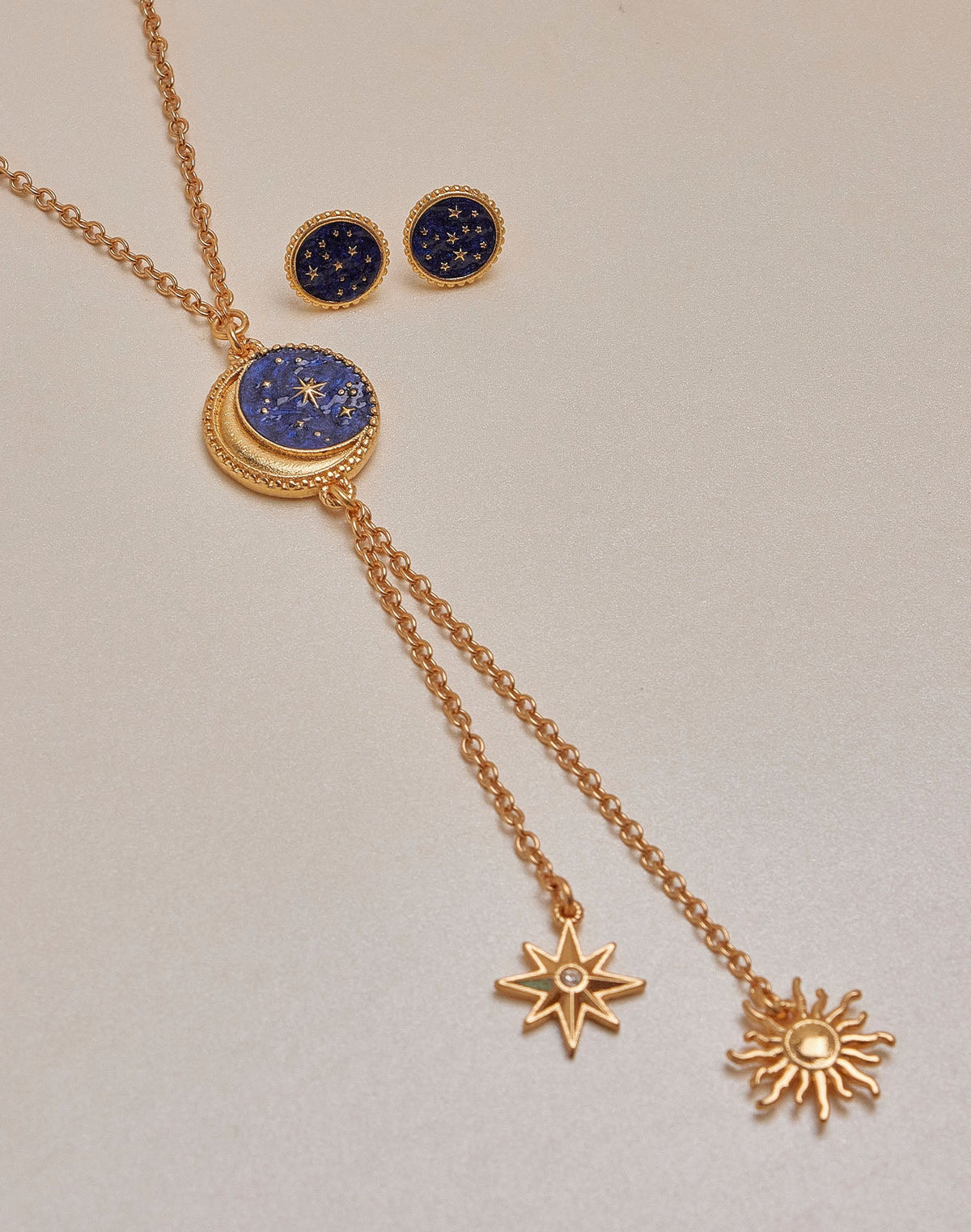 Eclipse Necklace & Earrings Set