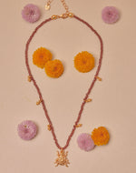 Garden Beetle Necklace