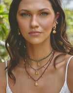 Garden Beetle Necklace