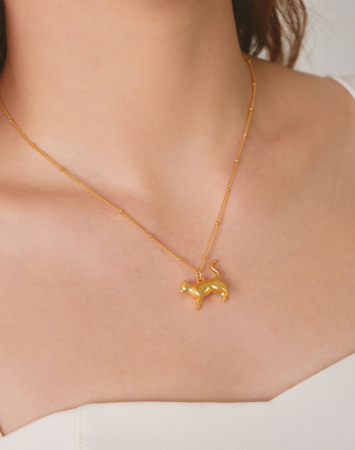 Tiffany Cat Necklace