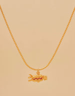 Hot Dog Necklace