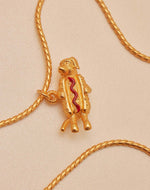 Hot Dog Necklace