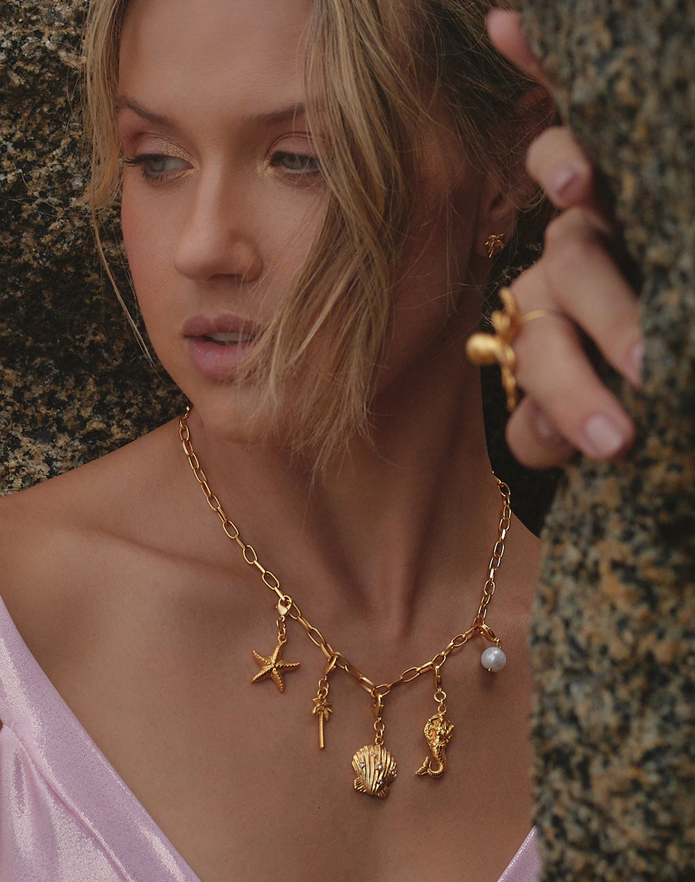 Collar Multicharms Mermaids