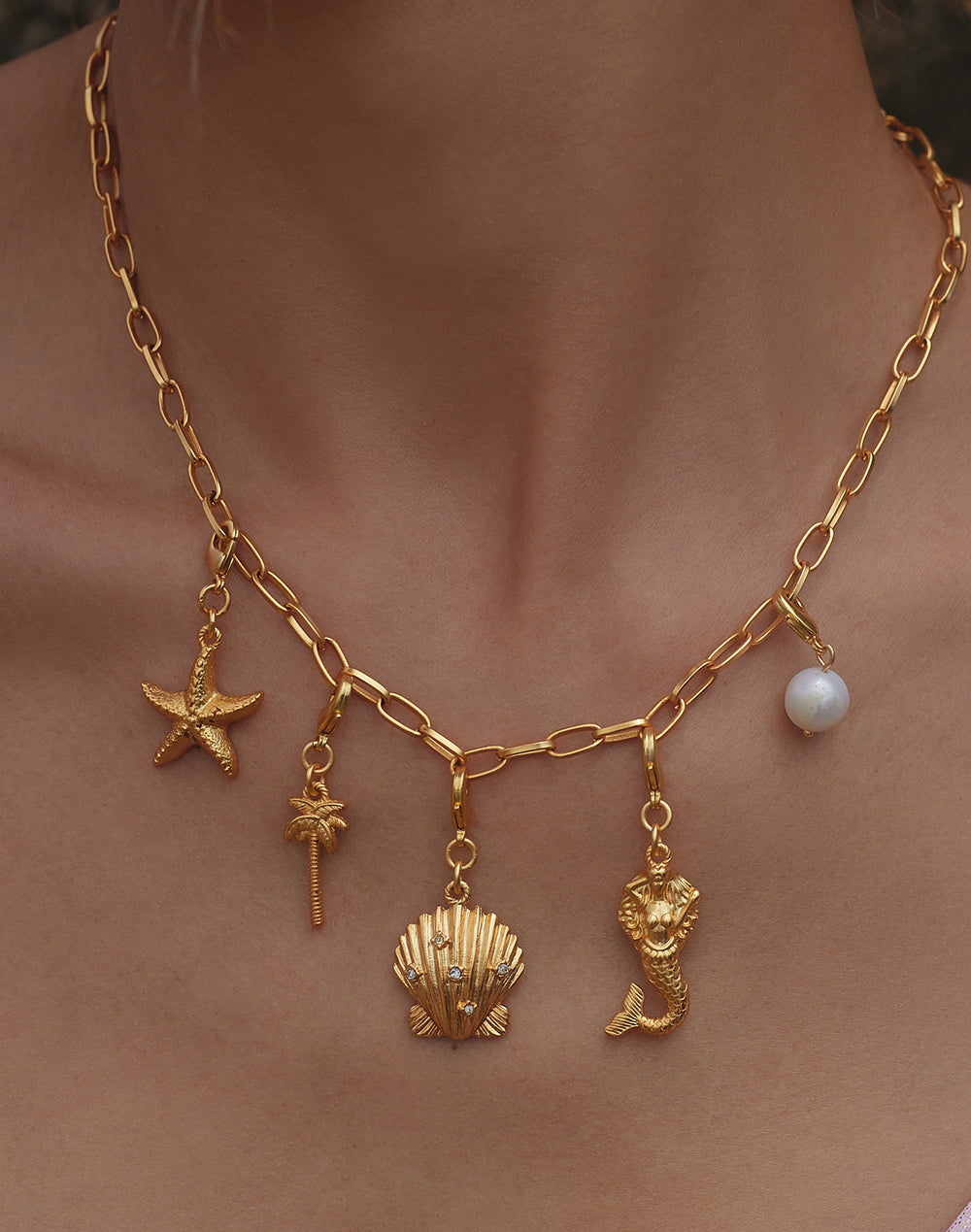 Collar Multicharms Mermaids