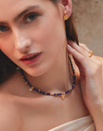 All Night Stud Earrings & Necklace Set