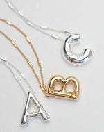 Bubble Letter Necklace