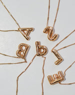 Bubble Letter Necklace