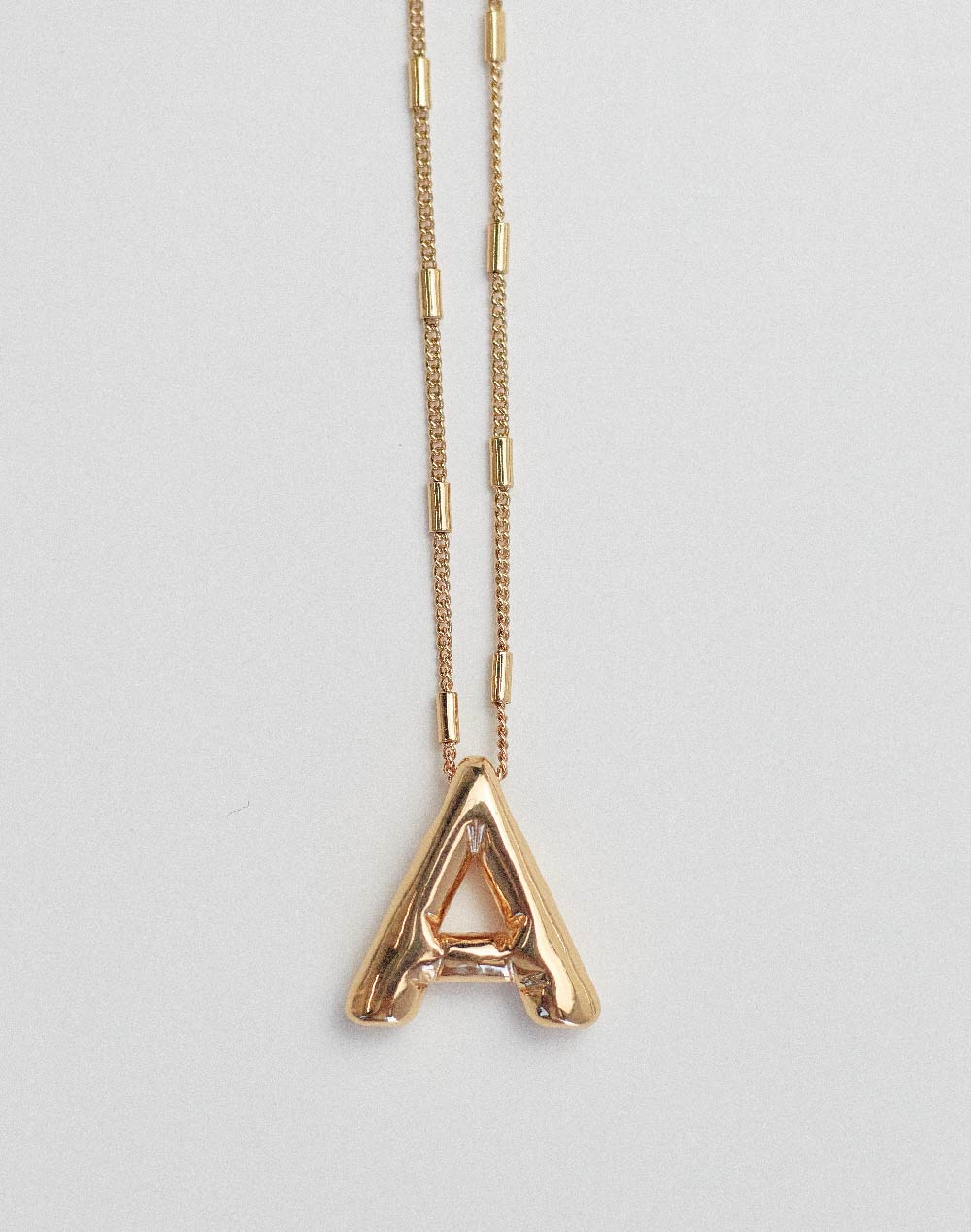 Bubble Letter Necklace