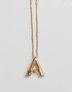 Bubble Letter Necklace