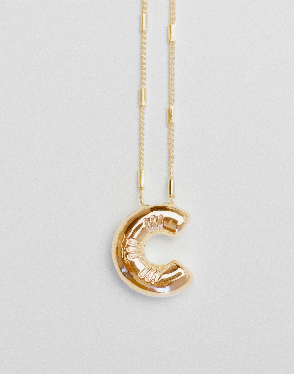 Bubble Letter Necklace