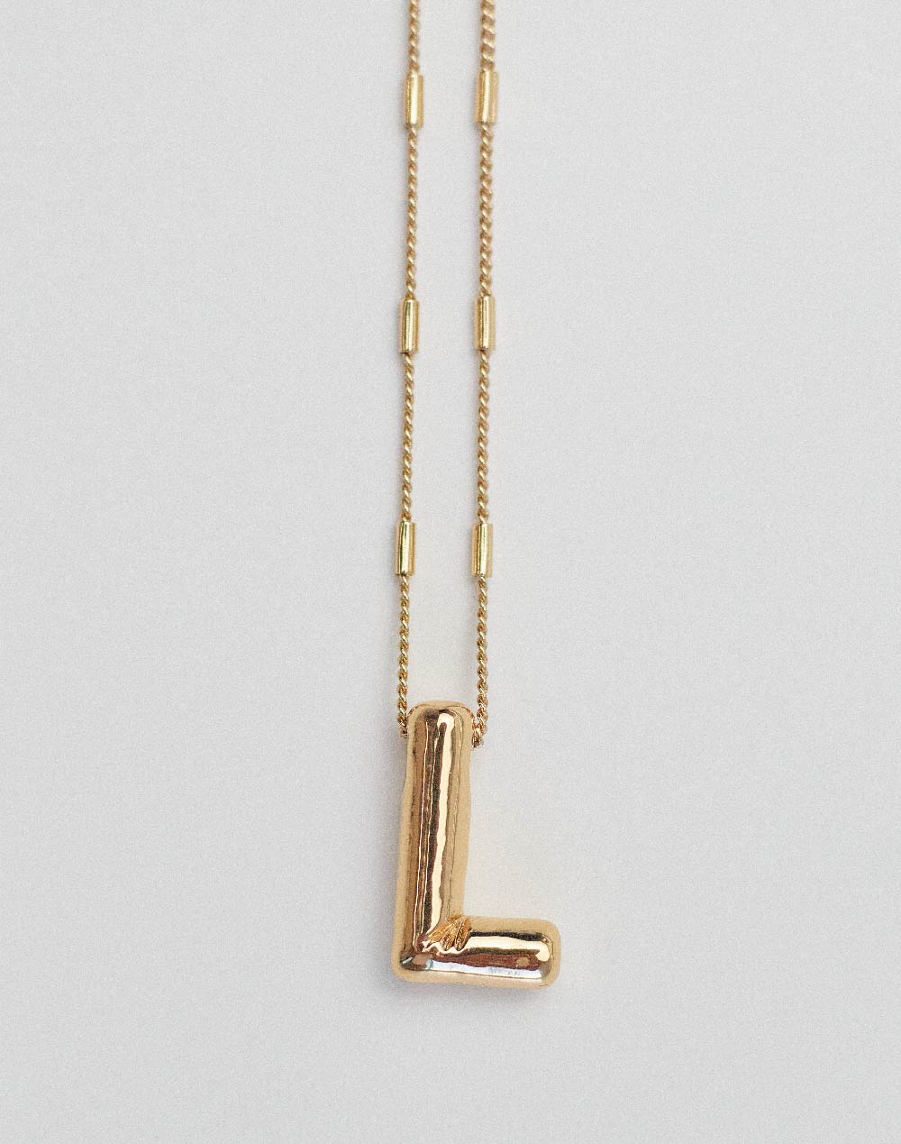 Bubble Letter Necklace