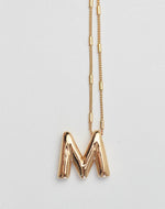 Bubble Letter Necklace