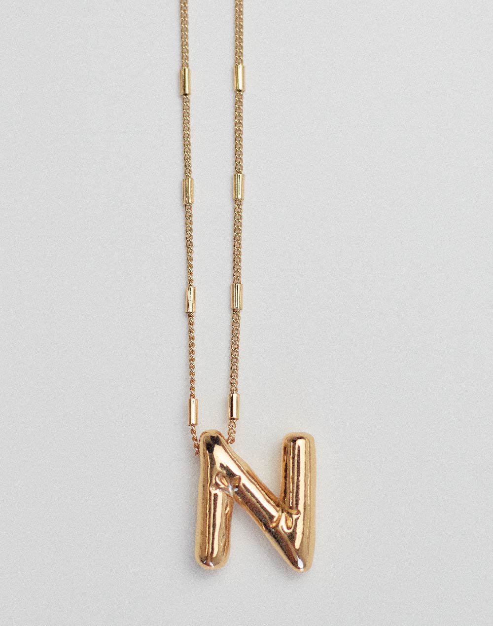 Bubble Letter Necklace