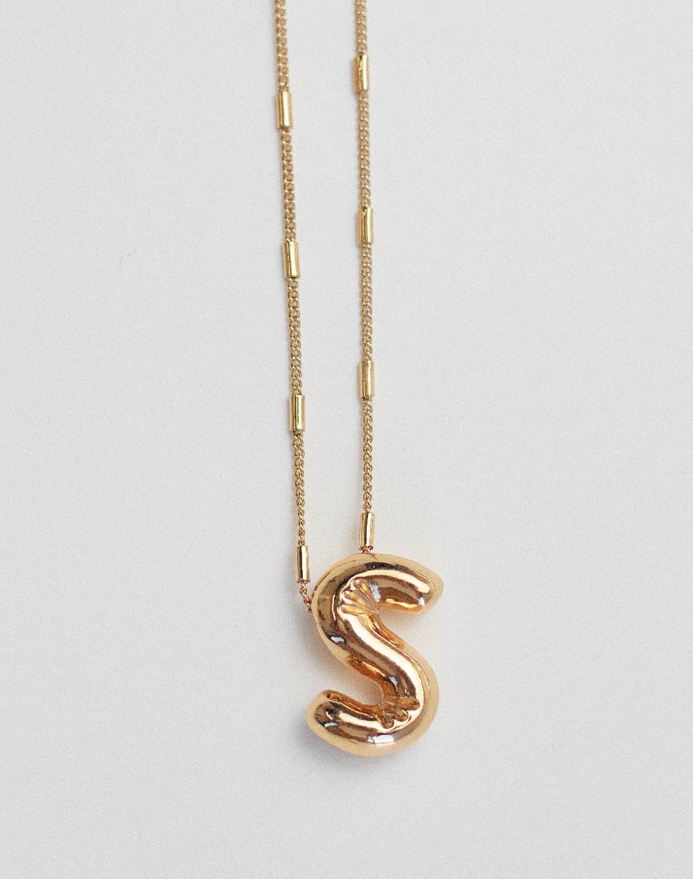 Bubble Letter Necklace