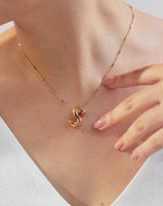 Bubble Letter Necklace